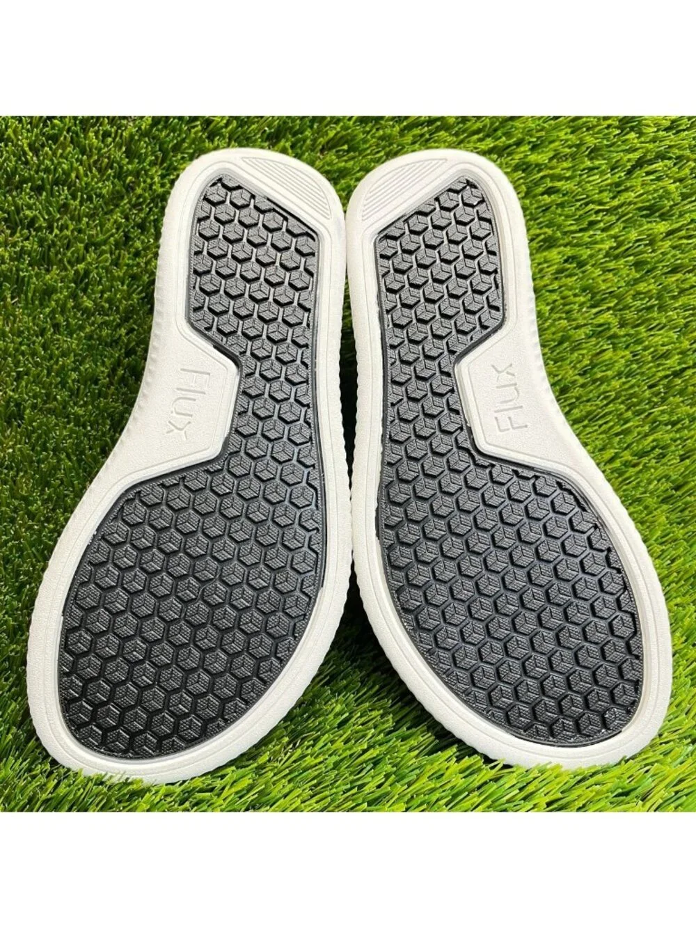 Flux Footwear Adapt Trainer White Womens Size 6.5 Athletic Knit Shoes Sneakers